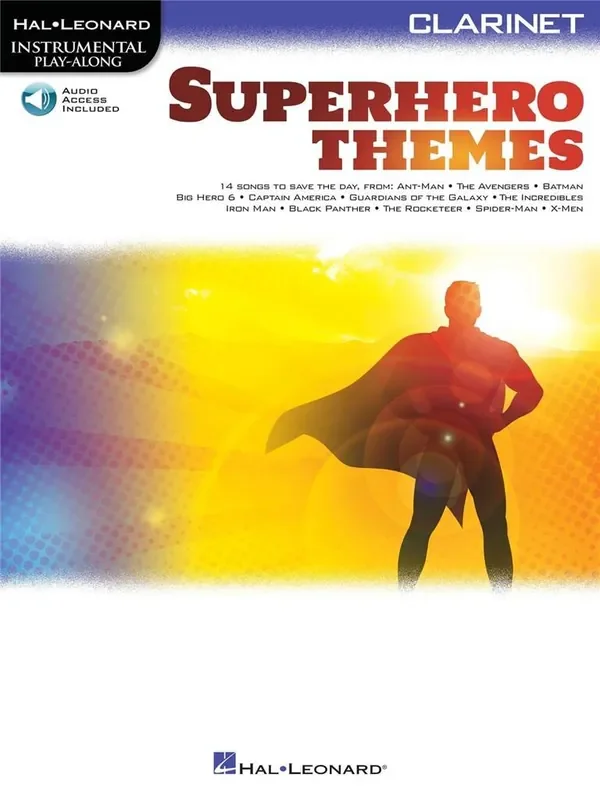 Superhero themes Klarinette Solo