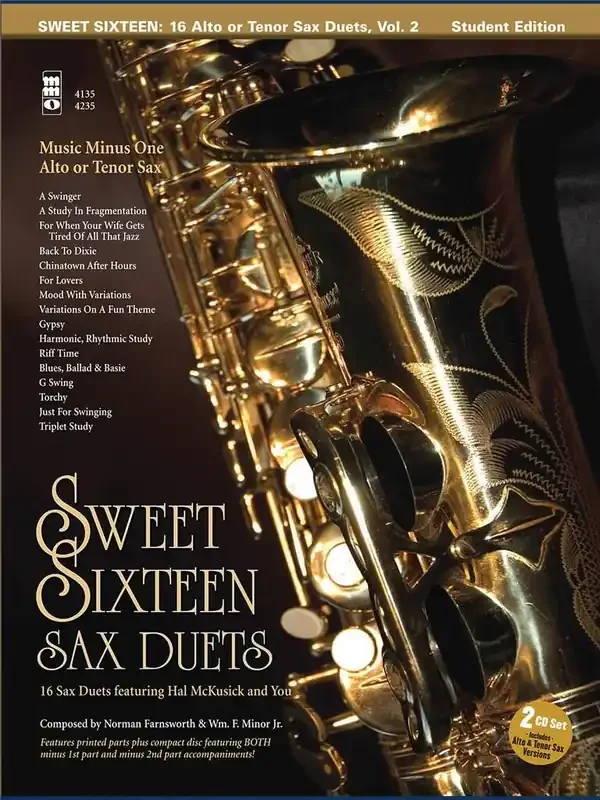 Sweet Sixteen Sax Duets Saxophon