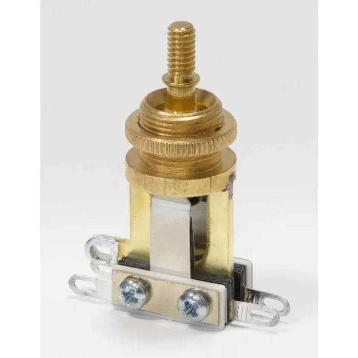 Switchcraft, Short Frame Pickup Selector, for Gibson® Straight, Brass