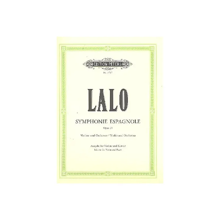 Symphonie espagnole op.21 für Violine und Orchester