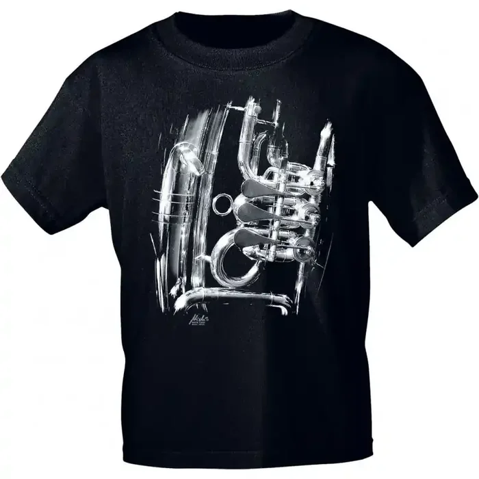 T-Shirt black Tenorhorn XL