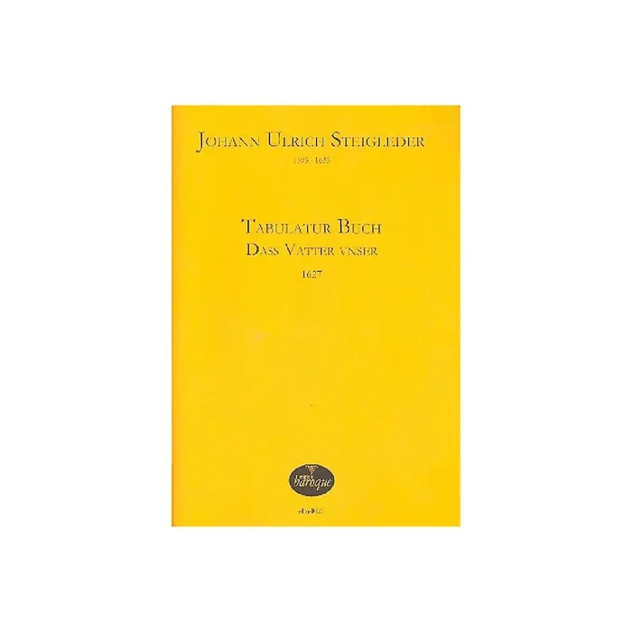 Tabulaturbuch Dass Vatter Unser