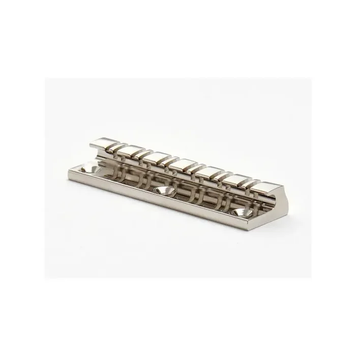 Tailpiece, 12-string, nickel