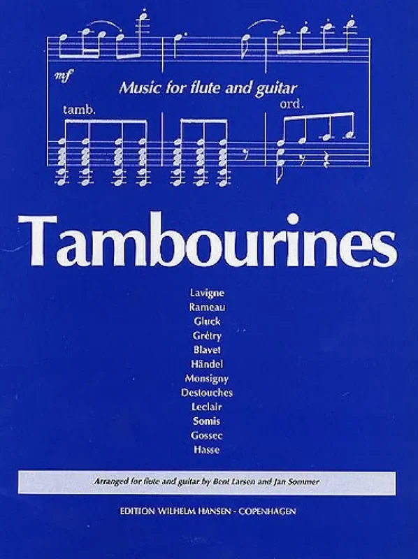 Tambourines (Arr. Bent Larsen) Flöte mit Begleitung
