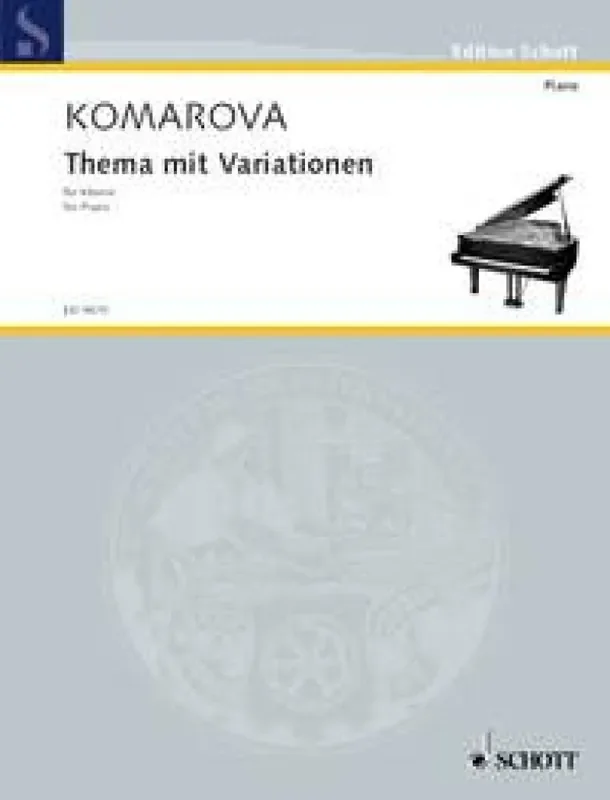 Tatjana Komarova Theme with Variations Klavier Solo