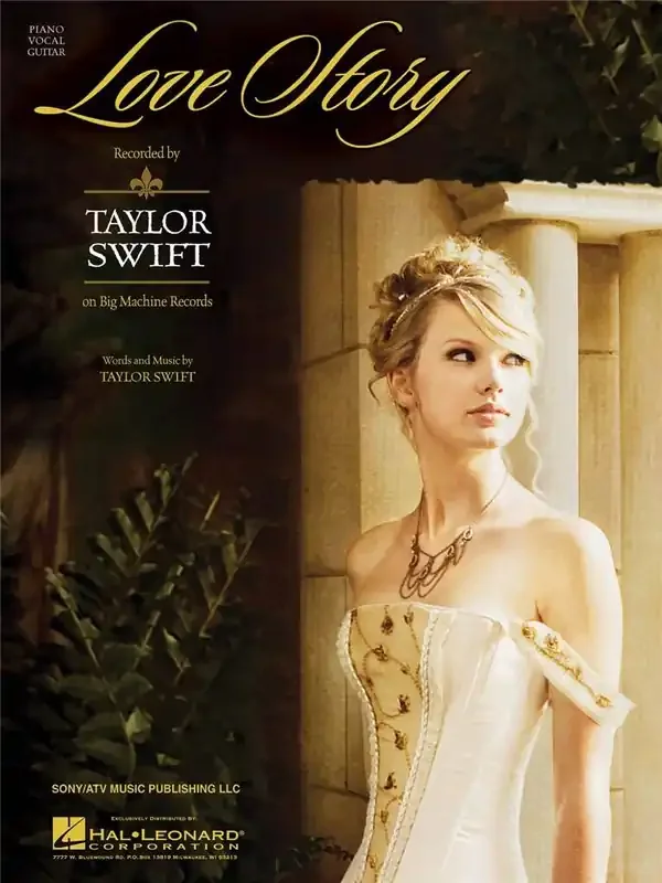 Taylor Swift Love Story Klavier, Gesang, Gitarre (Songbooks)