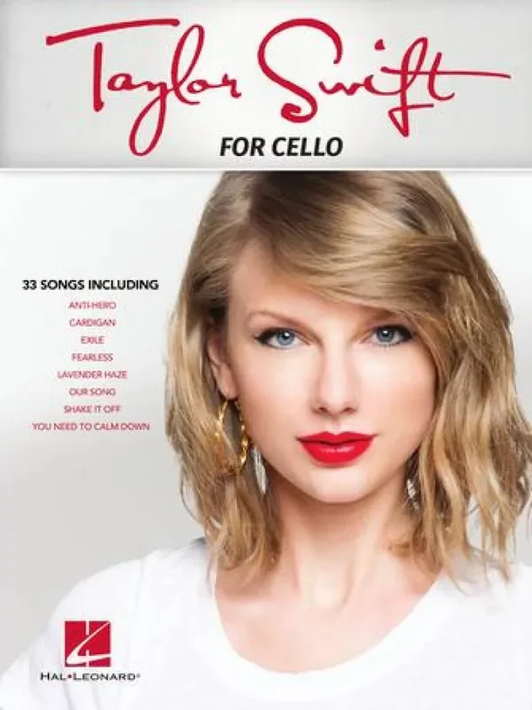 Taylor Swift Taylor Swift for Cello (33 Songs) Cello Solo