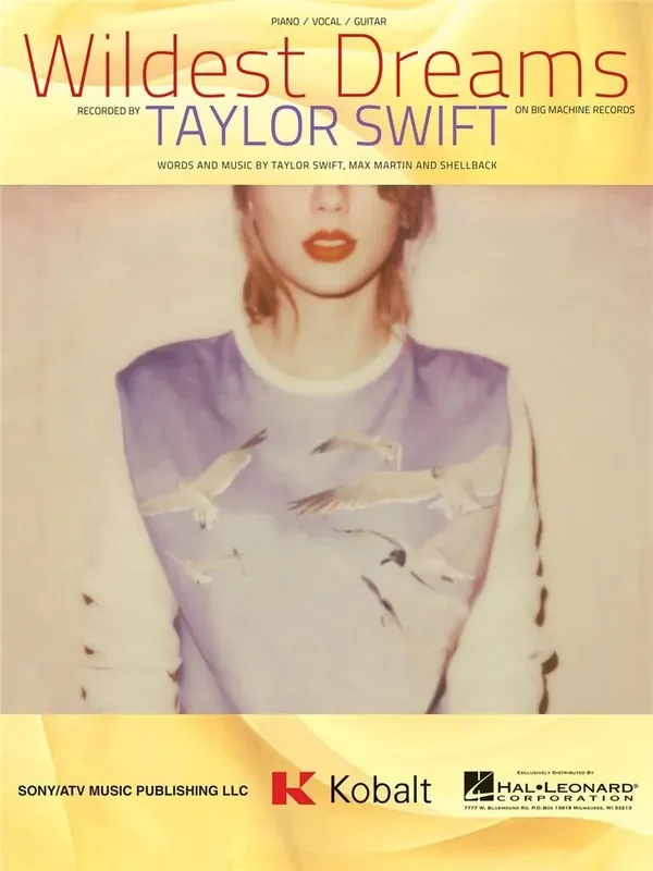 Taylor Swift Wildest Dreams Klavier, Gesang, Gitarre (Songbooks)