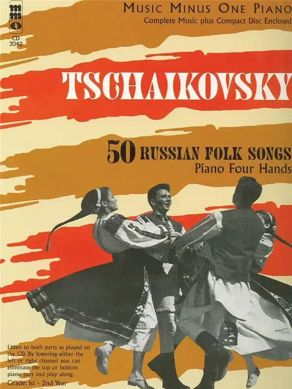Tchaikovsky – 50 Russian Folk Songs Klavier vierhändig