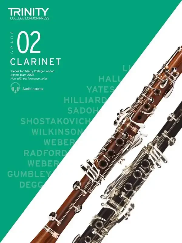 TCL Clarinet Exam Pieces from 2023 Grade 2