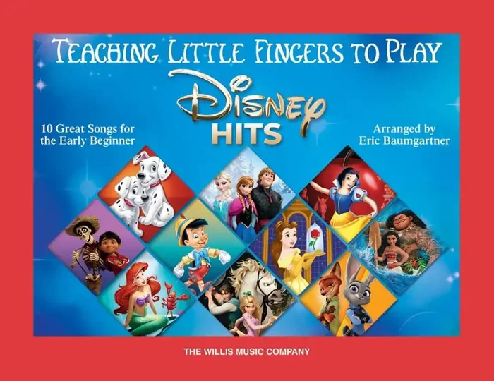 Teaching Little Fingers to Play Disney Hits (Arr. Eric Baumgartner) Klavier Solo