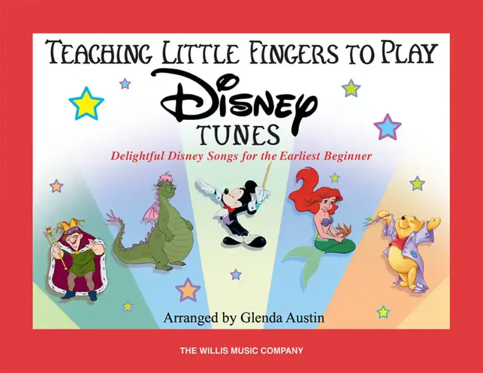 Teaching Little Fingers To Play Disney Tunes (Arr. Glenda Austin) Klavier Solo