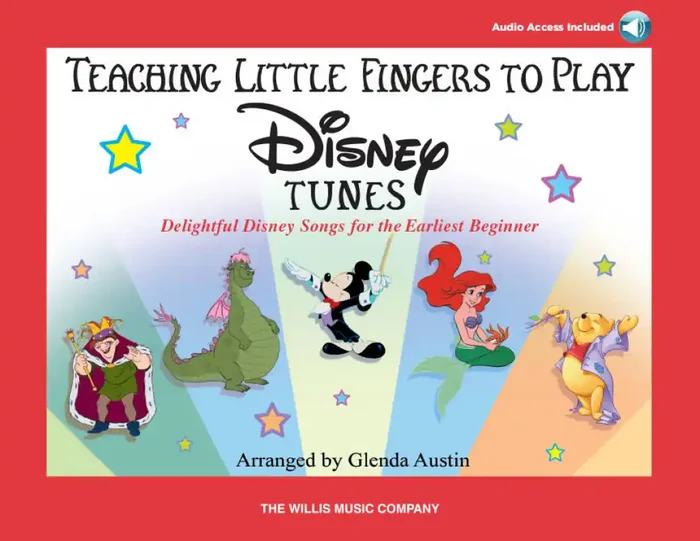 Teaching Little Fingers to Play Disney Tunes (Arr. Glenda Austin) Klavier Solo