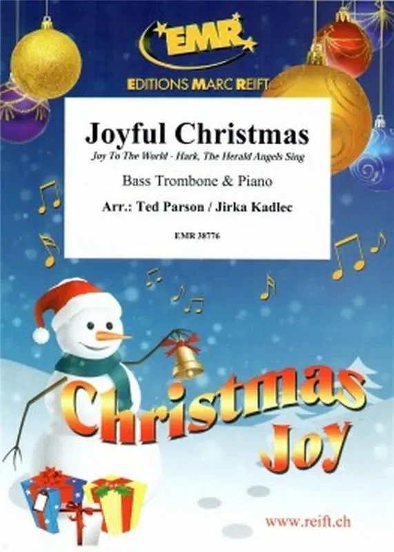 Ted Pearson Joyful Christmas (Arr. Jirka Kadlec) Posaune mit Begleitung
