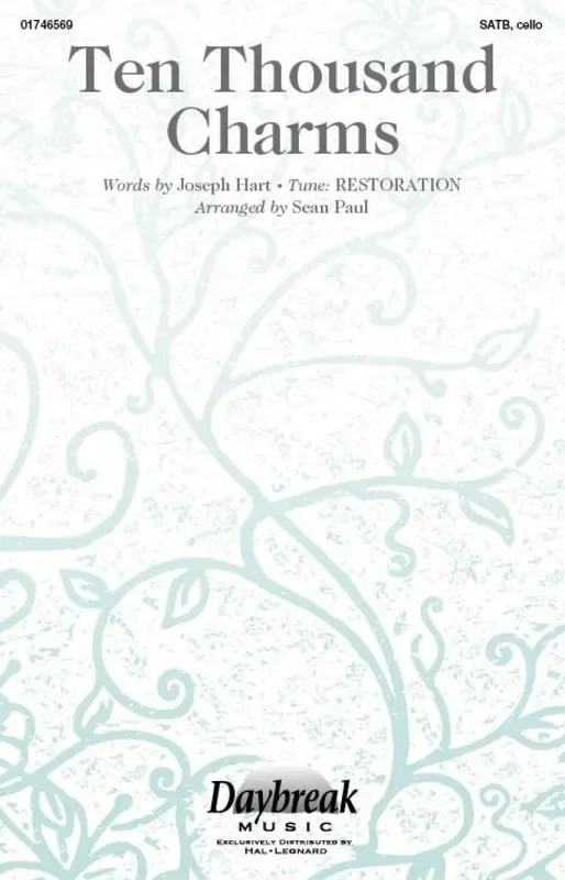 Ten Thousand Charms (Arr. Sean Paul) Gemischter Chor mit Begleitung