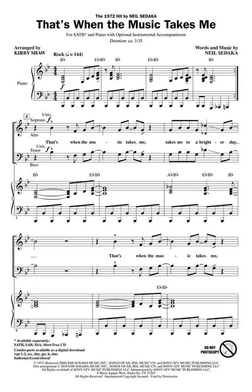 That‘s When the Music Takes Me