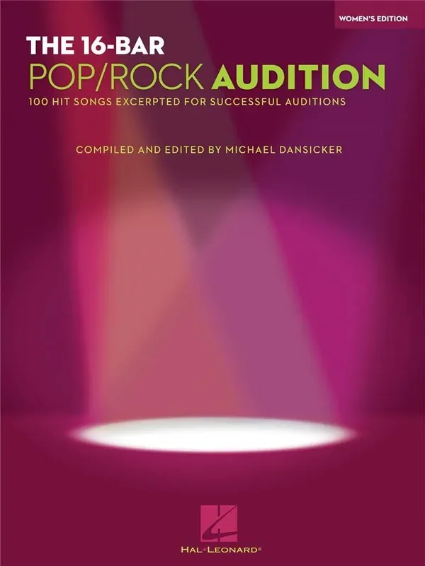 The 16-Bar Pop/Rock Audition Gesang Solo