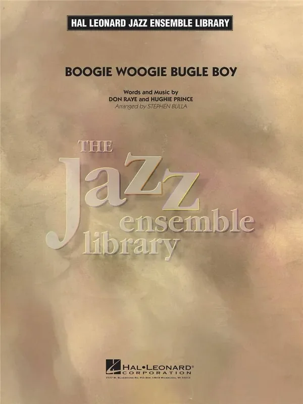The Andrews Sisters Boogie Woogie Bugle Boy (Arr. Stephen Bulla) Jazz Ensemble