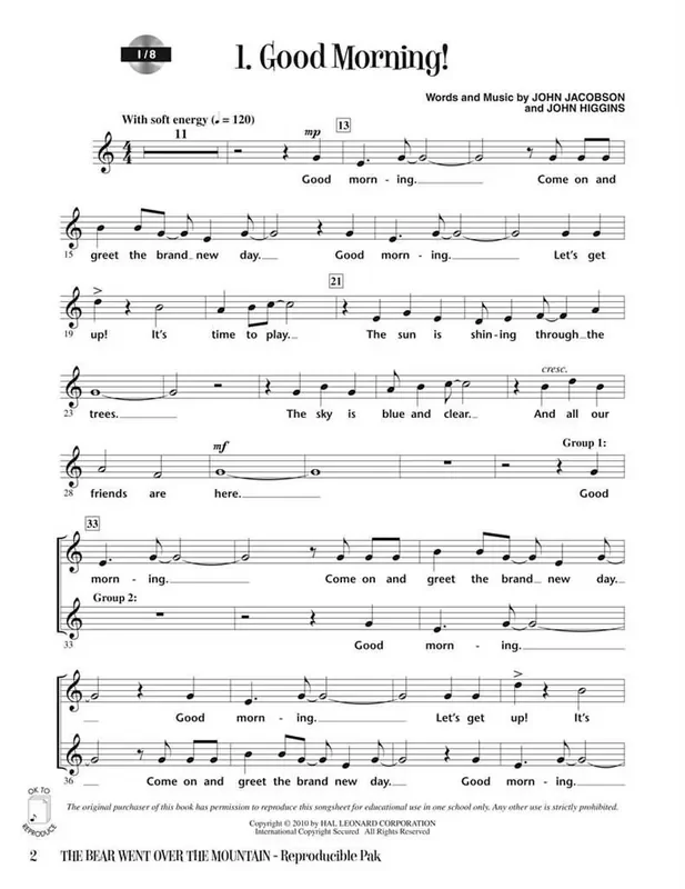 The Bear Went Over the Mountain