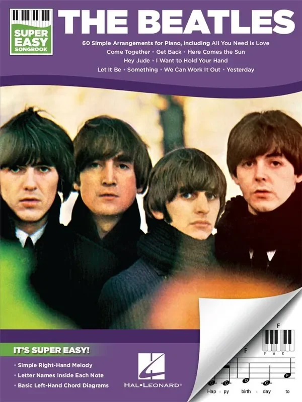 The Beatles The Beatles – Super Easy Songbook Klavier Solo