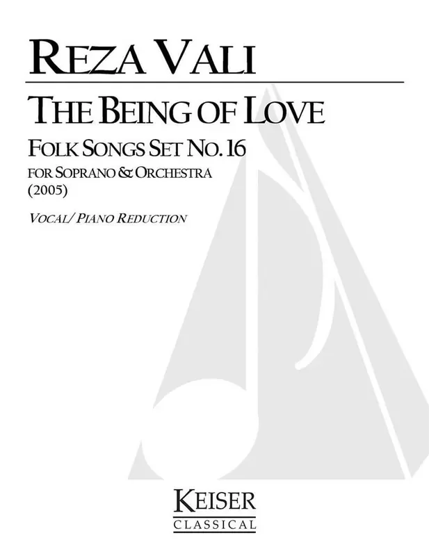 The Being of Love Folk Songs, Set No. 16 Gesang Solo