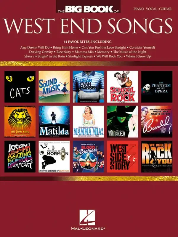 The Big Book of West End Songs Klavier, Gesang, Gitarre (Songbooks)