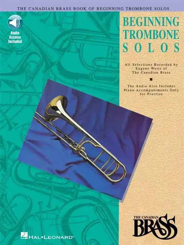 The Canadian Brass Canadian Brass Book Of Beginning Trombone Solos (Arr. Eugene Watts) Posaune Solo
