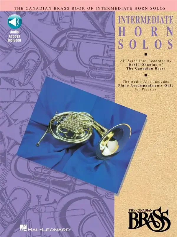 The Canadian Brass Canadian Brass Book Of Intermediate Horn Solos (Arr. David Ohanian) Horn Solo