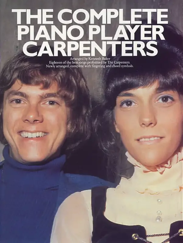 The Carpenters The Complete Piano Player The Carpenters Klavier Solo