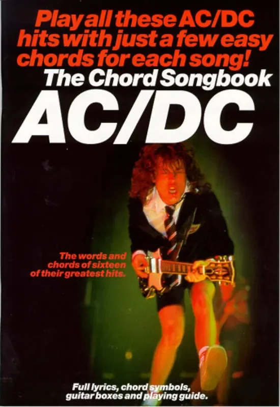 The Chord Songbook AC/DC Gesang Solo