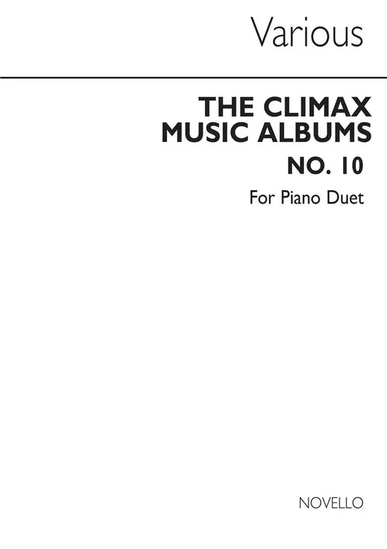 The Climax Album No.10 Piano Duet Klavier Duett
