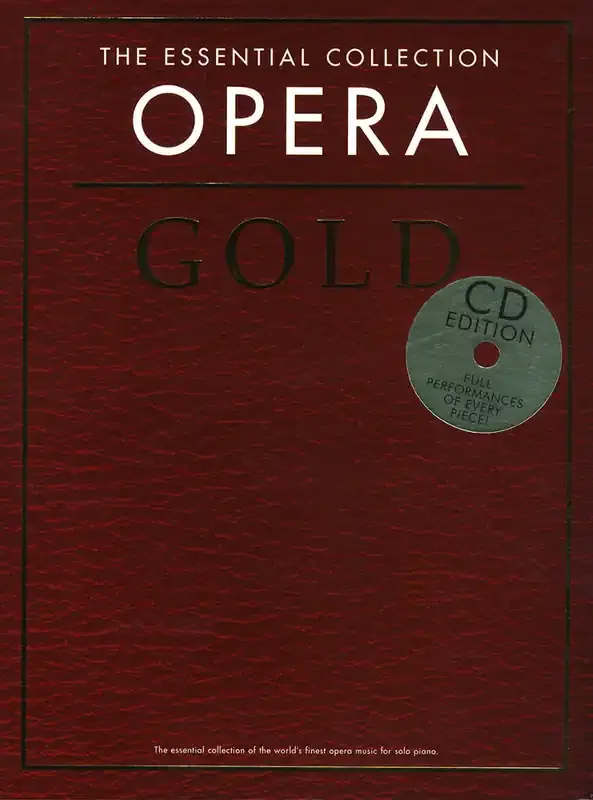 The Essential Collection Opera Gold (CD Edition) Easy Piano