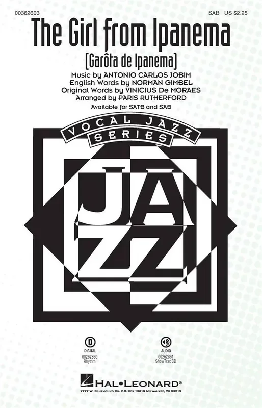 The Girl from Ipanema Gemischter Chor mit Begleitung