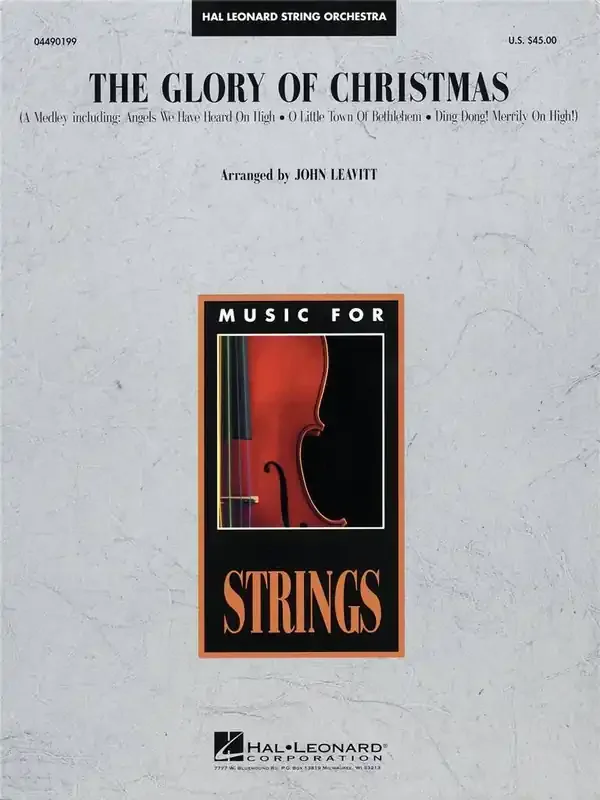 The Glory of Christmas (Arr. John Leavitt) Streichorchester