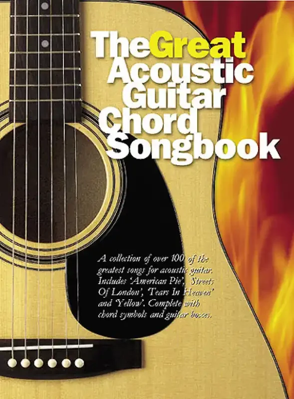 The Great Acoustic Guitar Chord Songbook Gitarre Solo