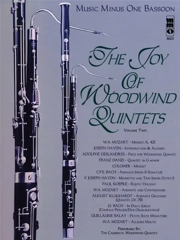 The Joy of Woodwind Quintets – Volume Two Fagott Solo