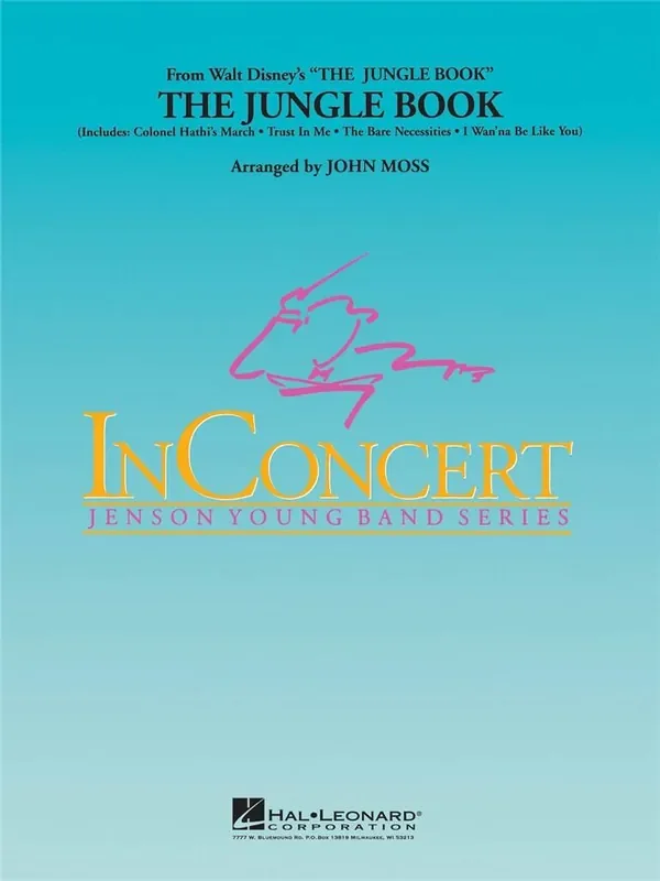 The Jungle Book (Arr. John Moss) Blasorchester