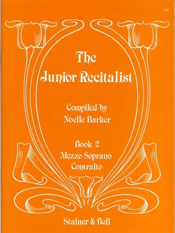The Junior Recitalist Book 2 Gesang mit Klavier