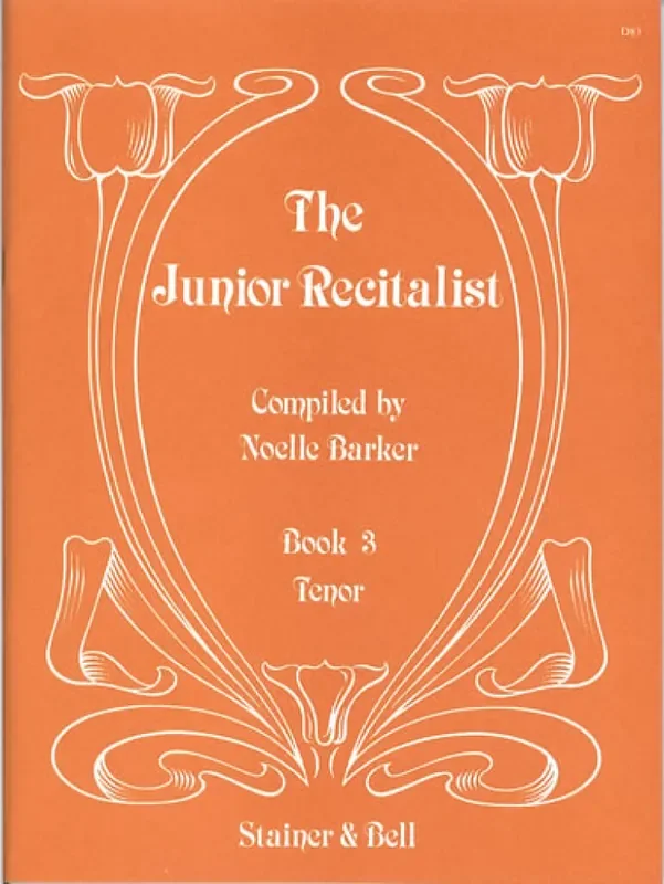 The Junior Recitalist Book 3 Gesang mit Klavier