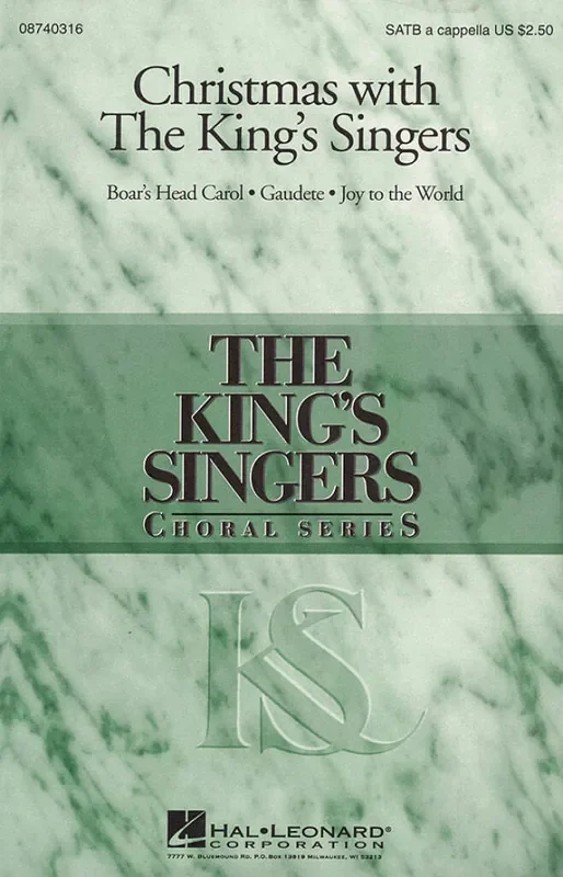 The King‘s Singers Christmas with the King‘s Singers (Collection) (Arr. Brian Kay) Gemischter Chor mit Begleitung