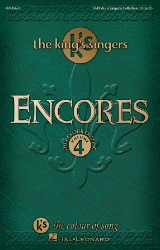 The King‘s Singers Encores Volume 4 Gemischter Chor mit Begleitung