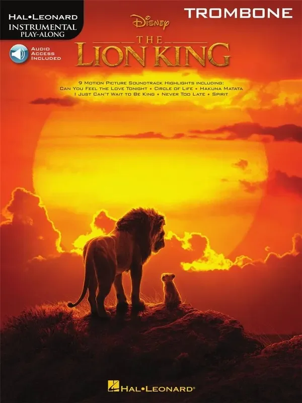 The Lion King for Trombone Posaune Solo