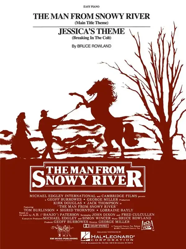 The Man From Snowy River/Jessica‘s Theme Easy Piano