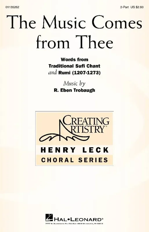 The Music Comes from Thee Gemischter Chor mit Begleitung