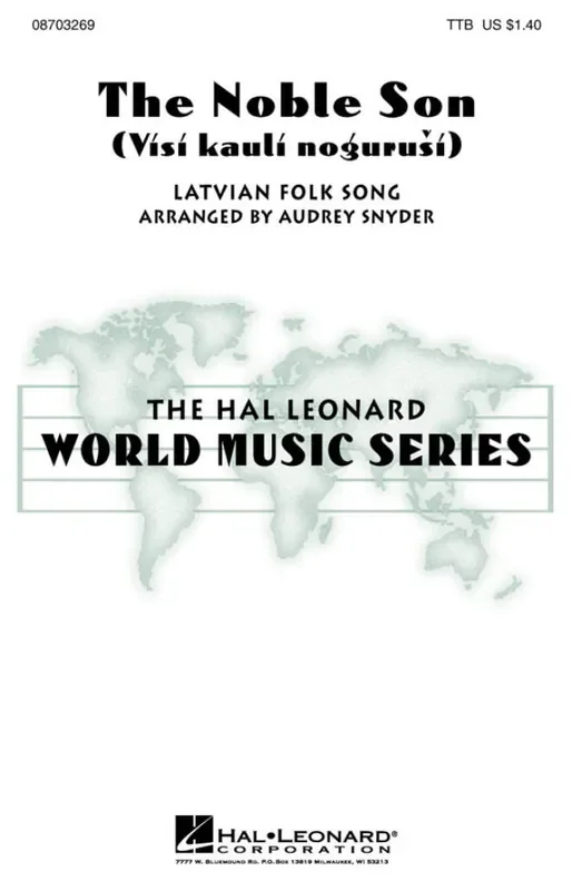 The noble son (Arr. Audrey Snyder) Gemischter Chor mit Begleitung