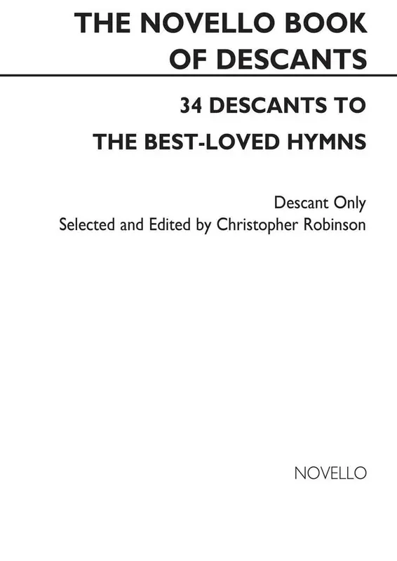 The Novello Book Of Descants (Arr. Christopher Robinson) Gesang mit Klavier