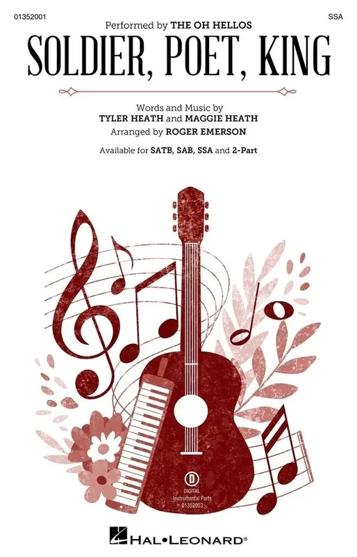 The Oh Hellos Soldier, Poet, King (Arr. Roger Emerson) Frauenchor mit Begleitung