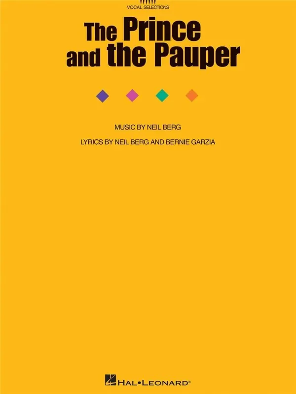The Prince and the Pauper Klavier, Gesang, Gitarre (Songbooks)