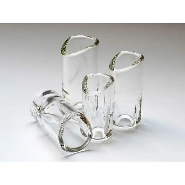 The Rock Slide moulded glass slide size L (inside 21.0 – length 63.0mm)