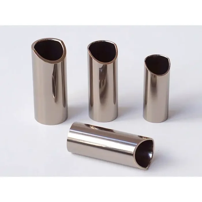 The Rock Slide polished nickel slide size S (inside 17.5 – length 47.5mm)